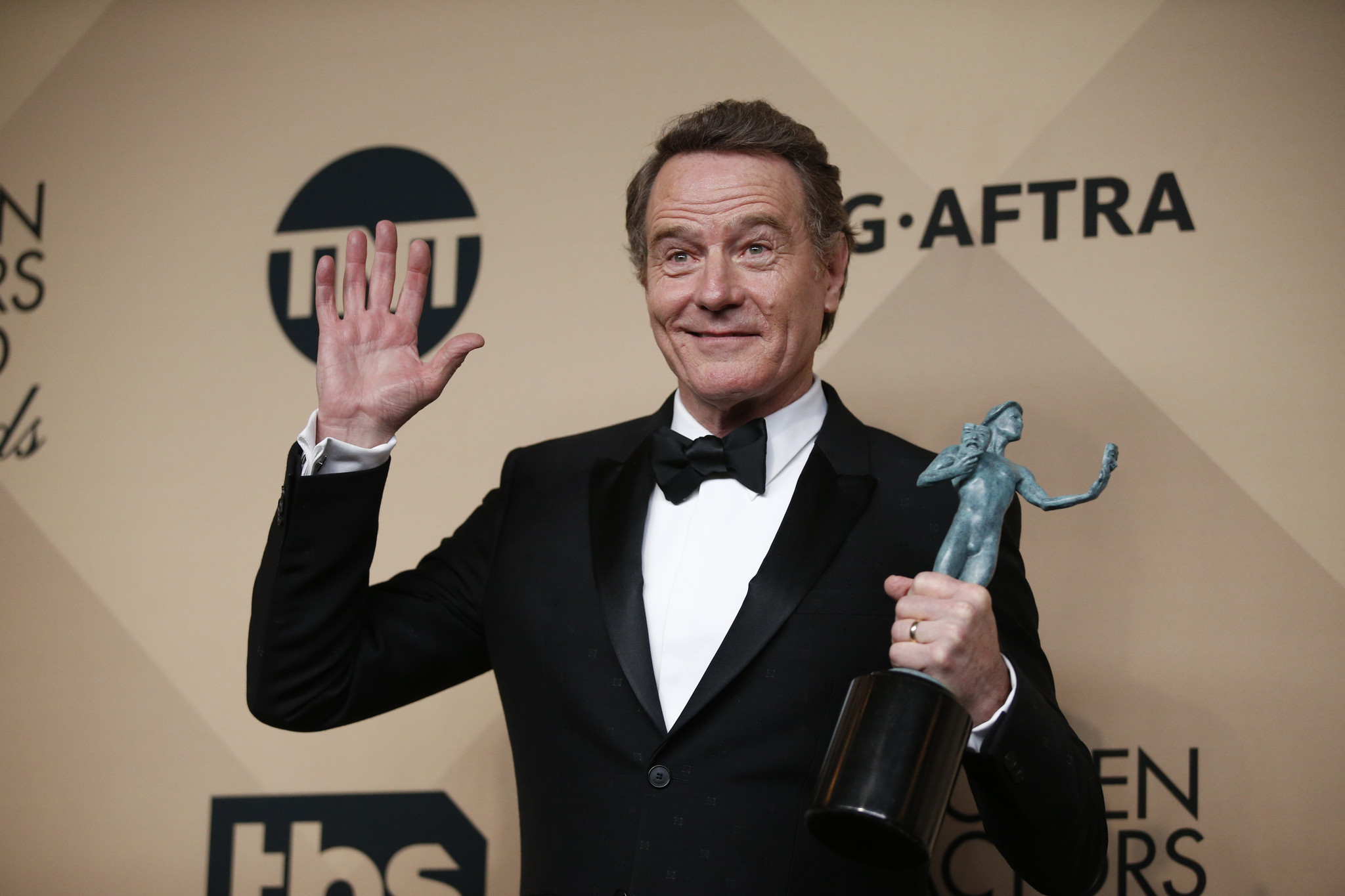 2017 SAG Awards-Best Actor in a TV Movie Bryan Cranston